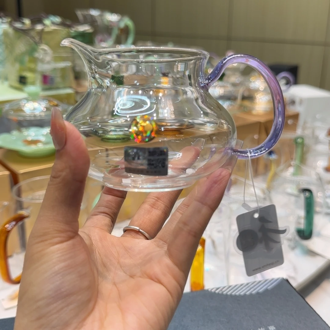 禾器浅紫色太初公道杯