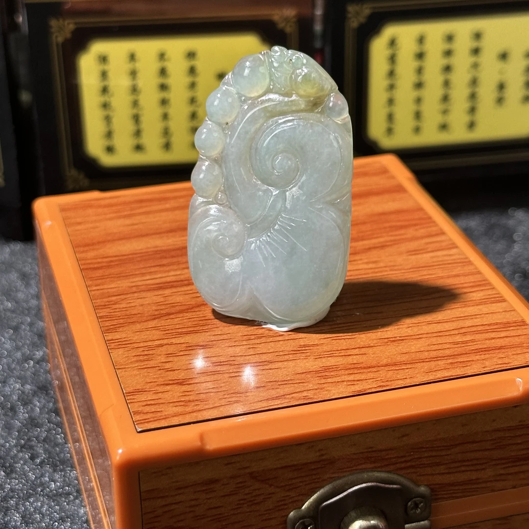 5594-天然翡翠-如意