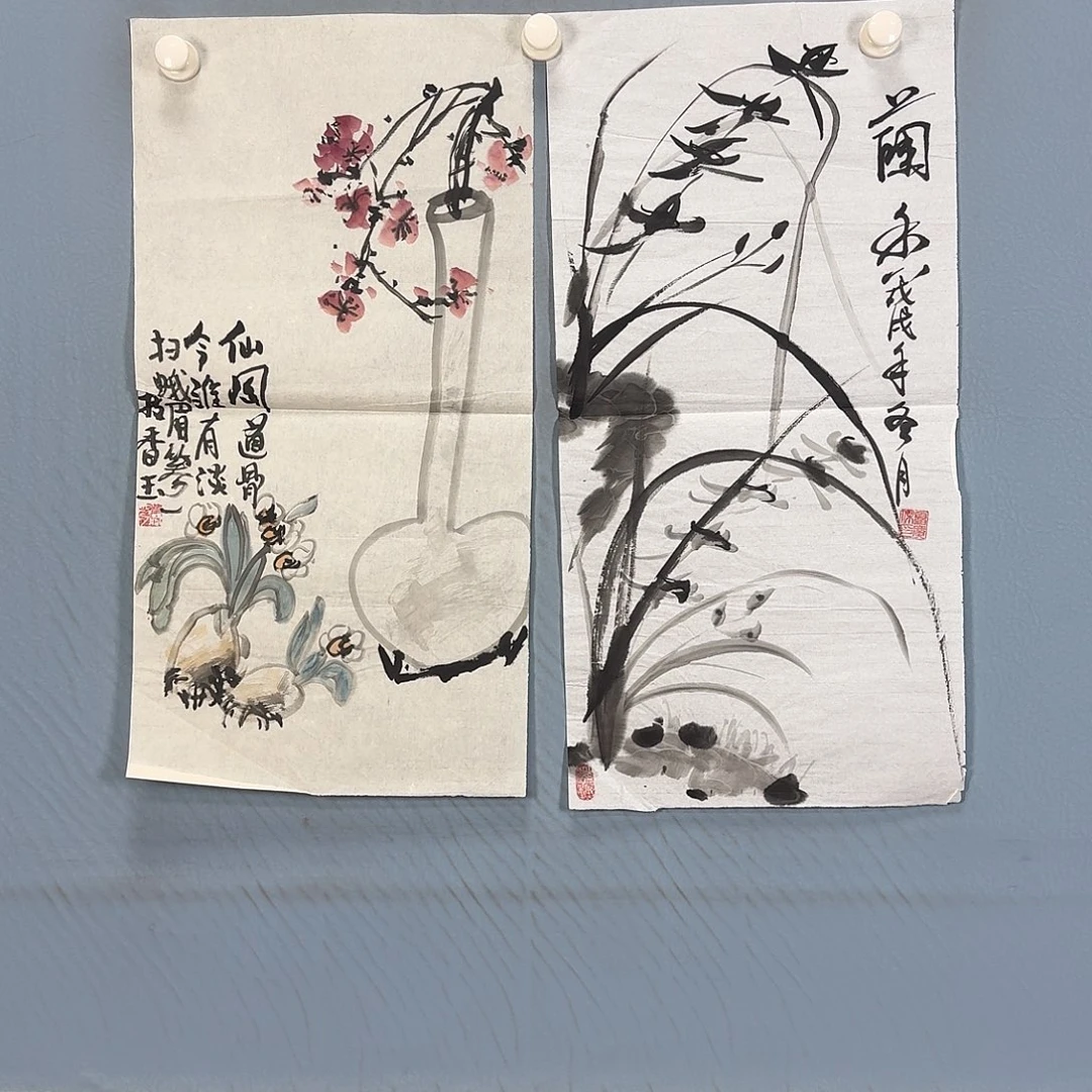 国画51 牡丹一如您初来乍到