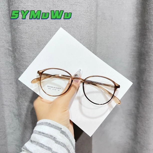 超轻超薄又好看的网红眼镜戴上就是美女