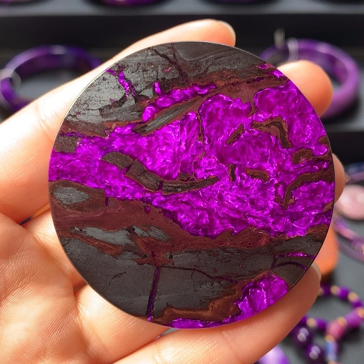 苏纪石（舒俱来）裸石吊坠未镶嵌