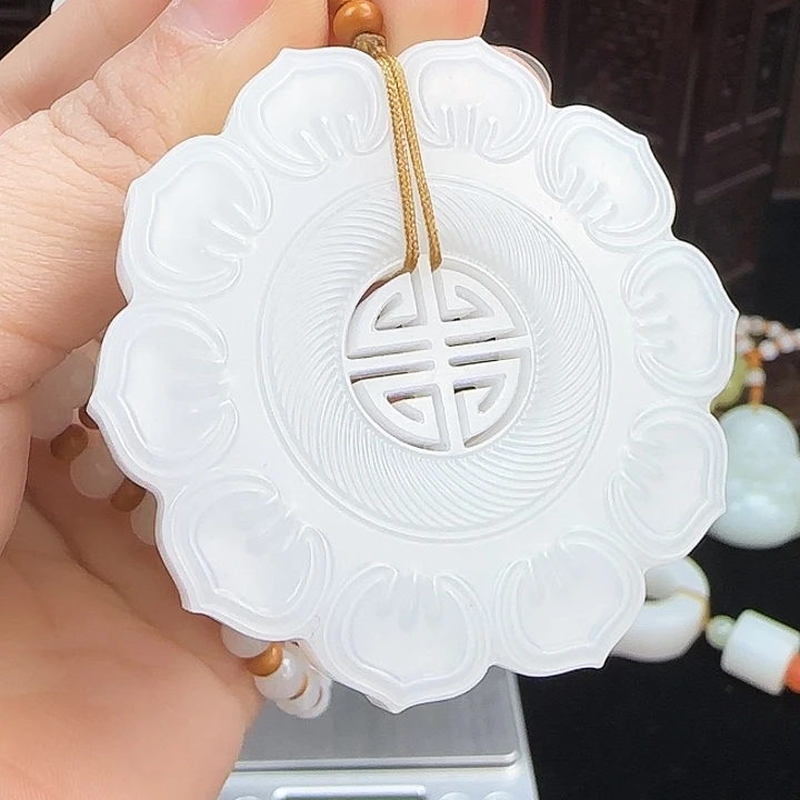 和田玉挂件未镶嵌定制发货