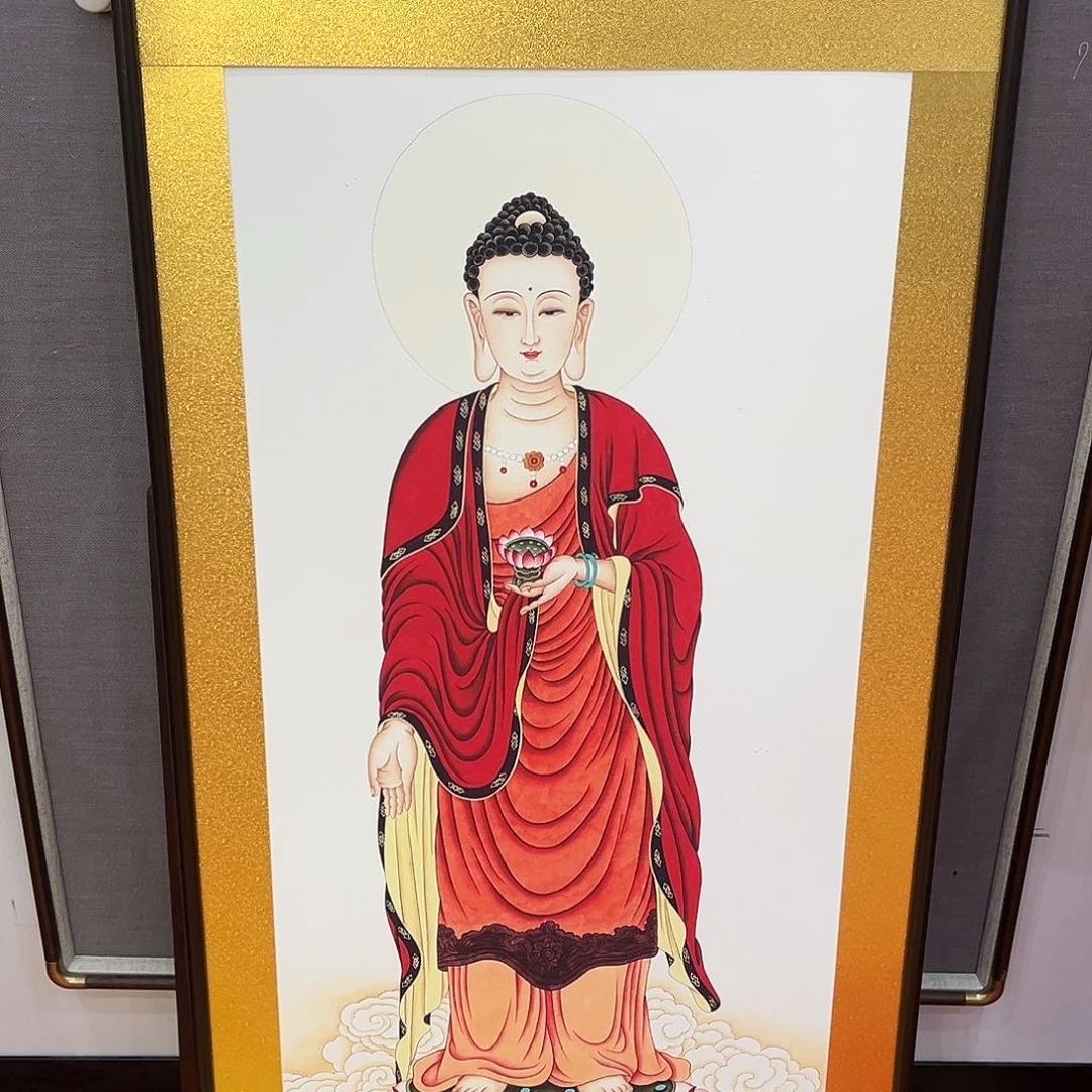 卷轴画唐卡精品系列 带框