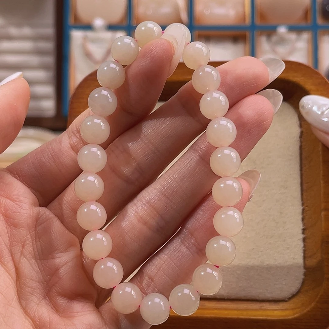 未镶嵌手串和田玉熟藕手串