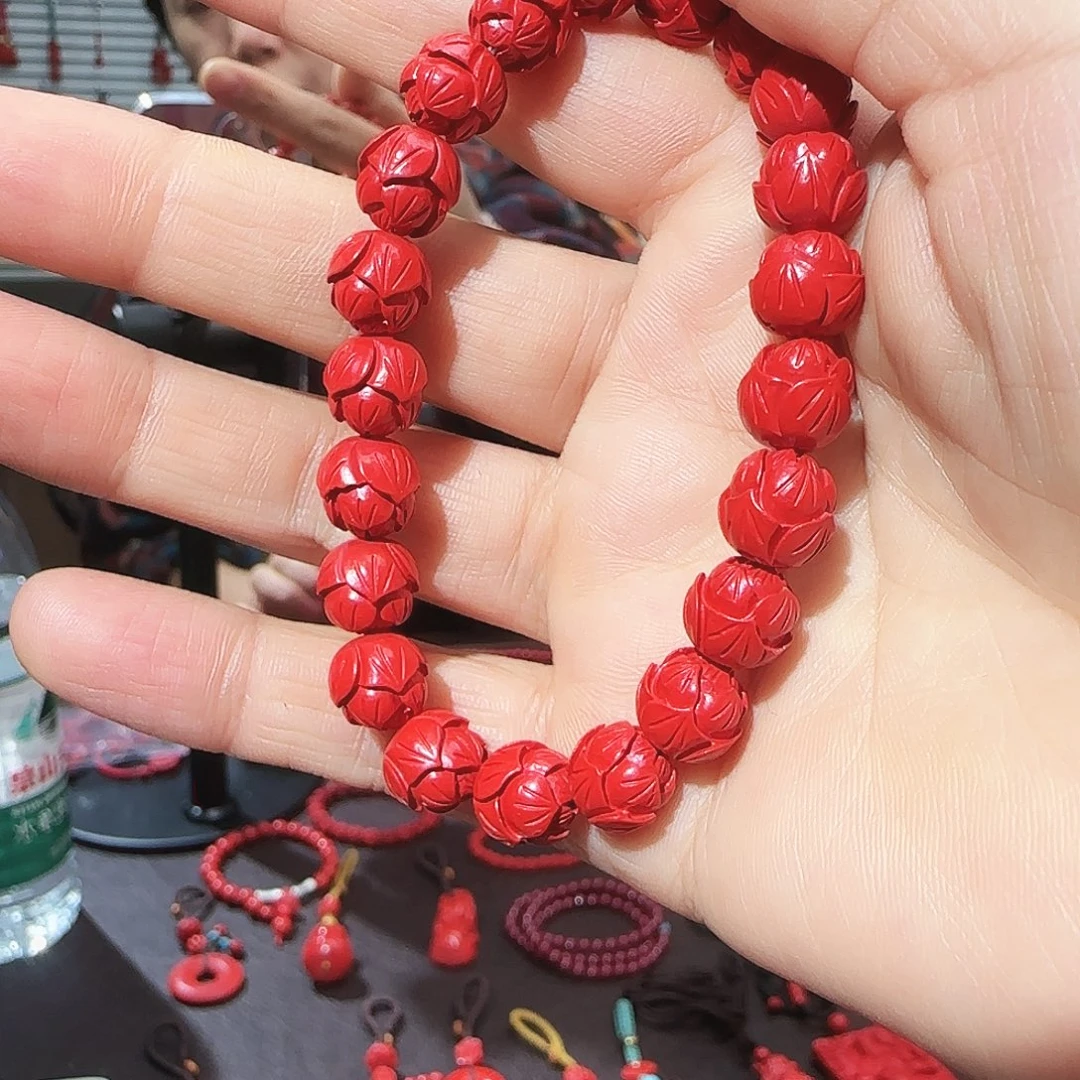 天然辰砂朱砂挂件
