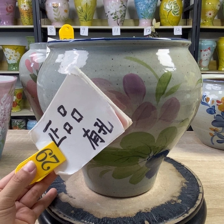 景德镇高温陶瓷花盆