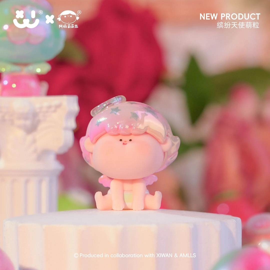 【盲发】阿玛莉莉丝缤纷天使萌粒盲盒潮玩可爱摆件公仔萌粒