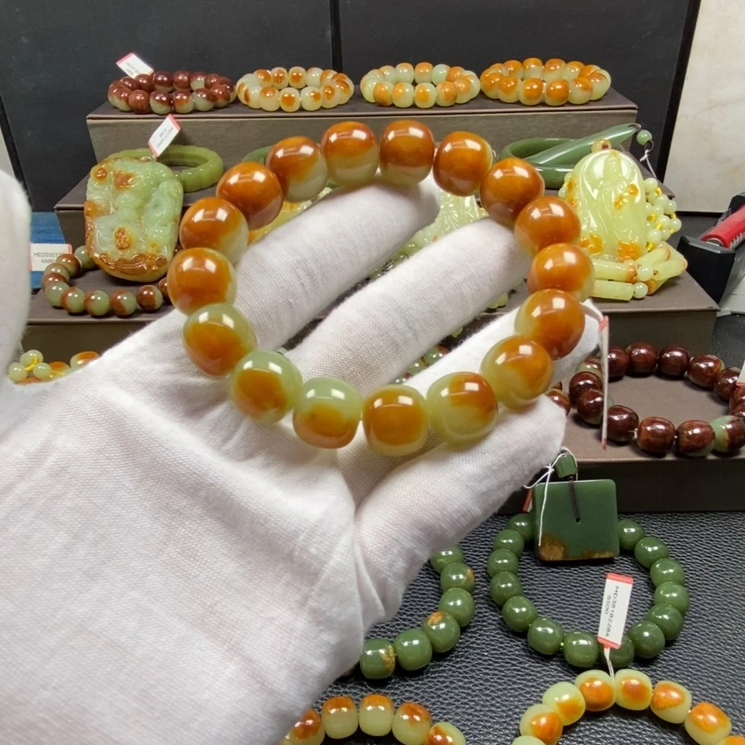 透闪石质玉未镶嵌手链