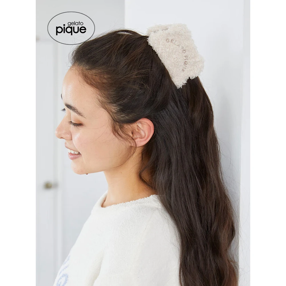 gelato pique毛绒小熊造型抓夹鲨鱼夹可爱发饰PWGA244693