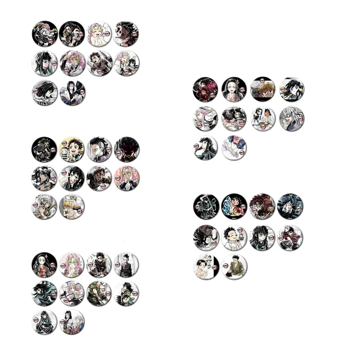 鬼灭之刃 全集中展 幕间吧唧徽章（默认代拆）