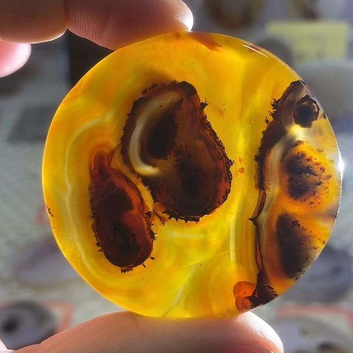 玛瑙/玉髓合金颈饰