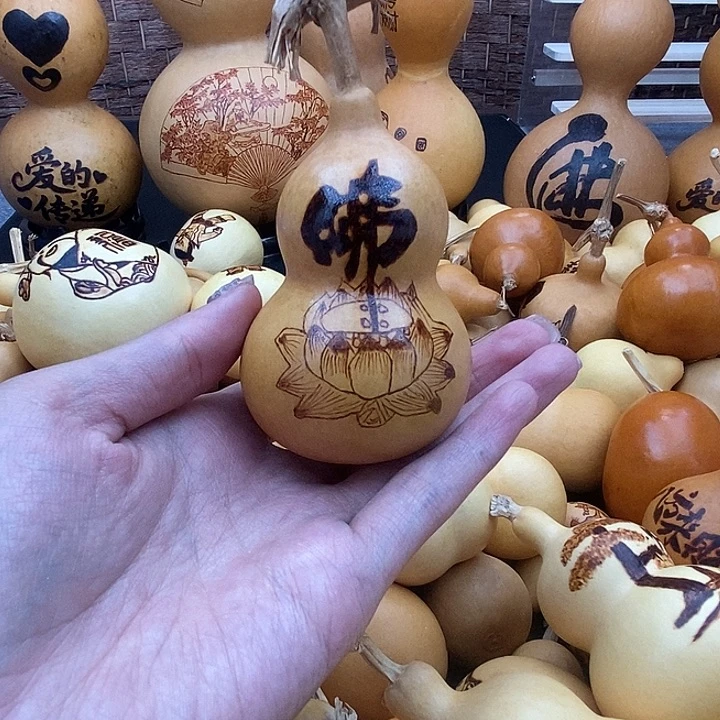 阿***多香榧木葫芦工艺品