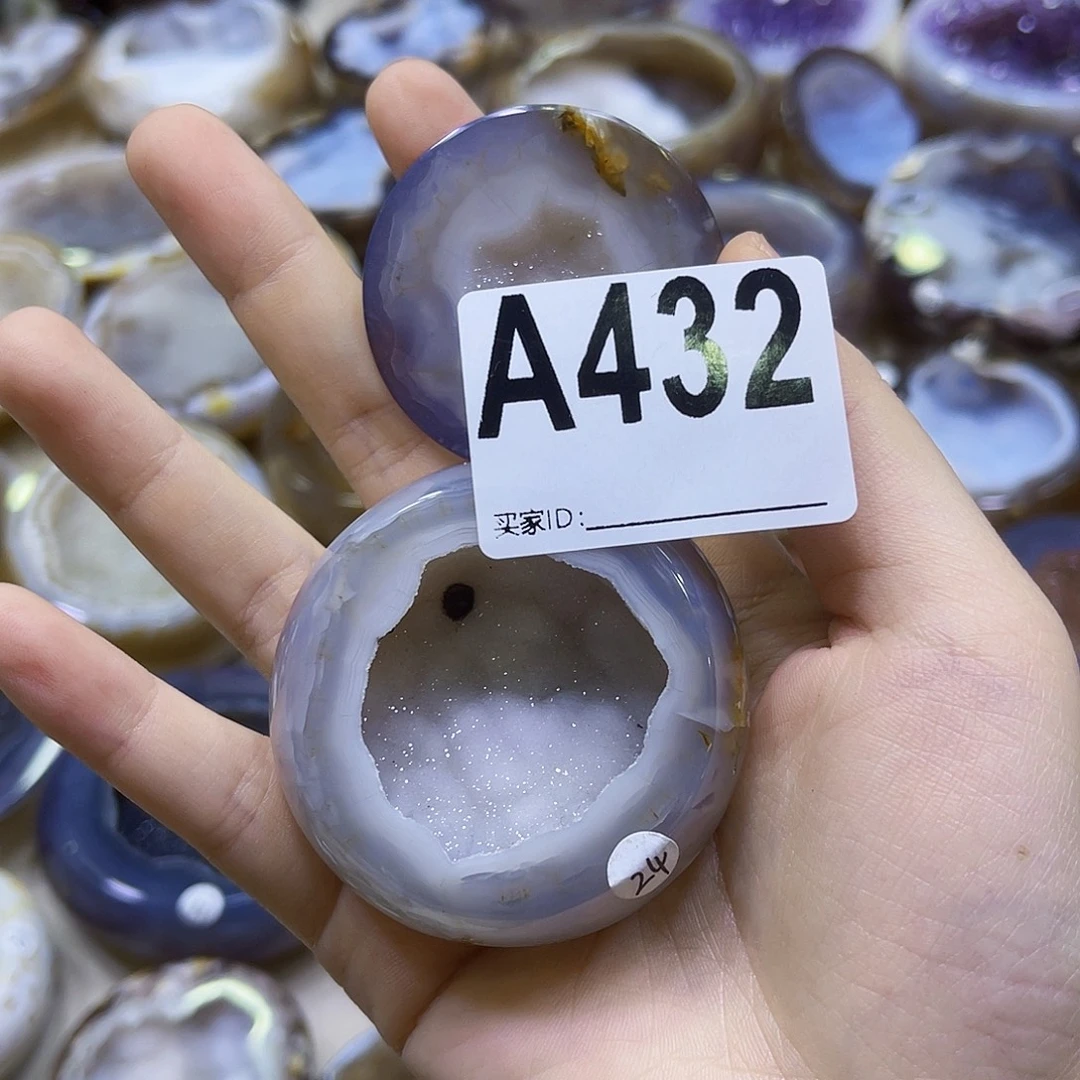 用***3银S925镶嵌珠宝半成品紫晶A432