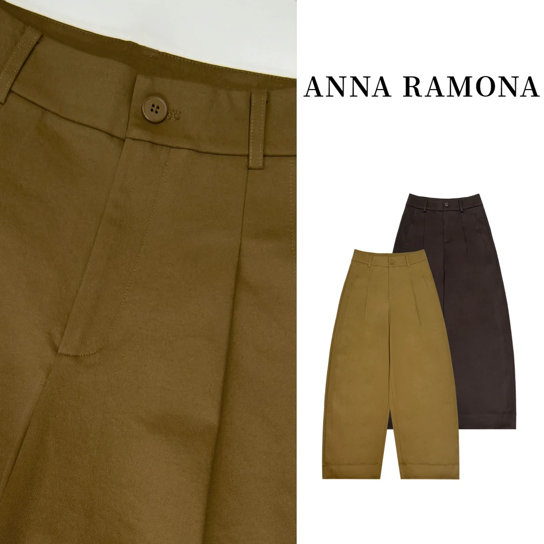 【anna ramona】2025新款秋冬镰刀裤