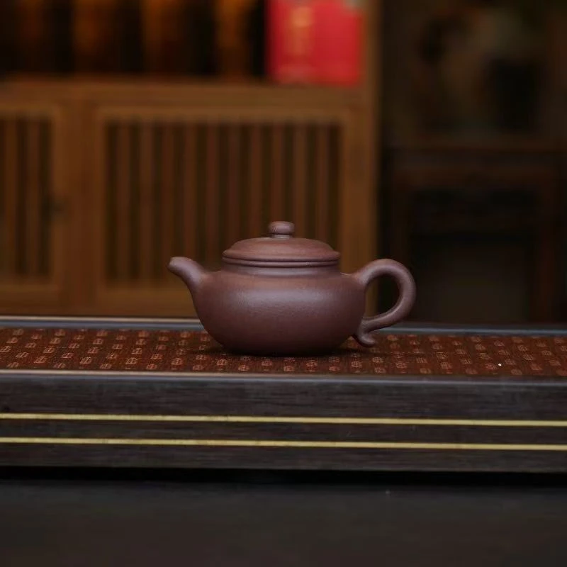 LD底槽清[仿古]原矿手工紫砂壶