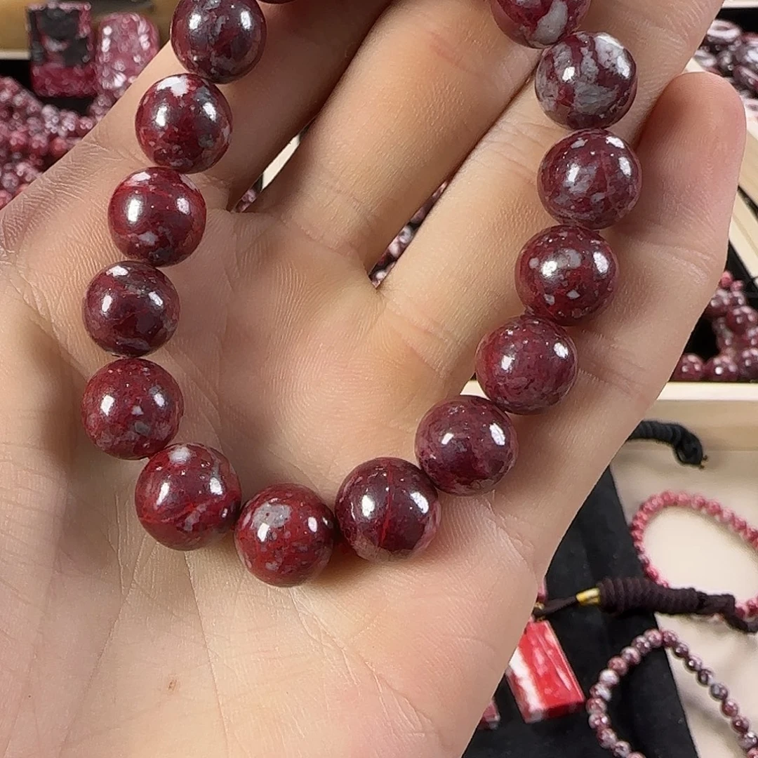 Z***士天然辰砂天然原矿朱砂手串
