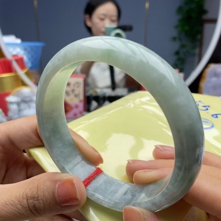翡翠未镶嵌颈饰手镯DF6-55.6