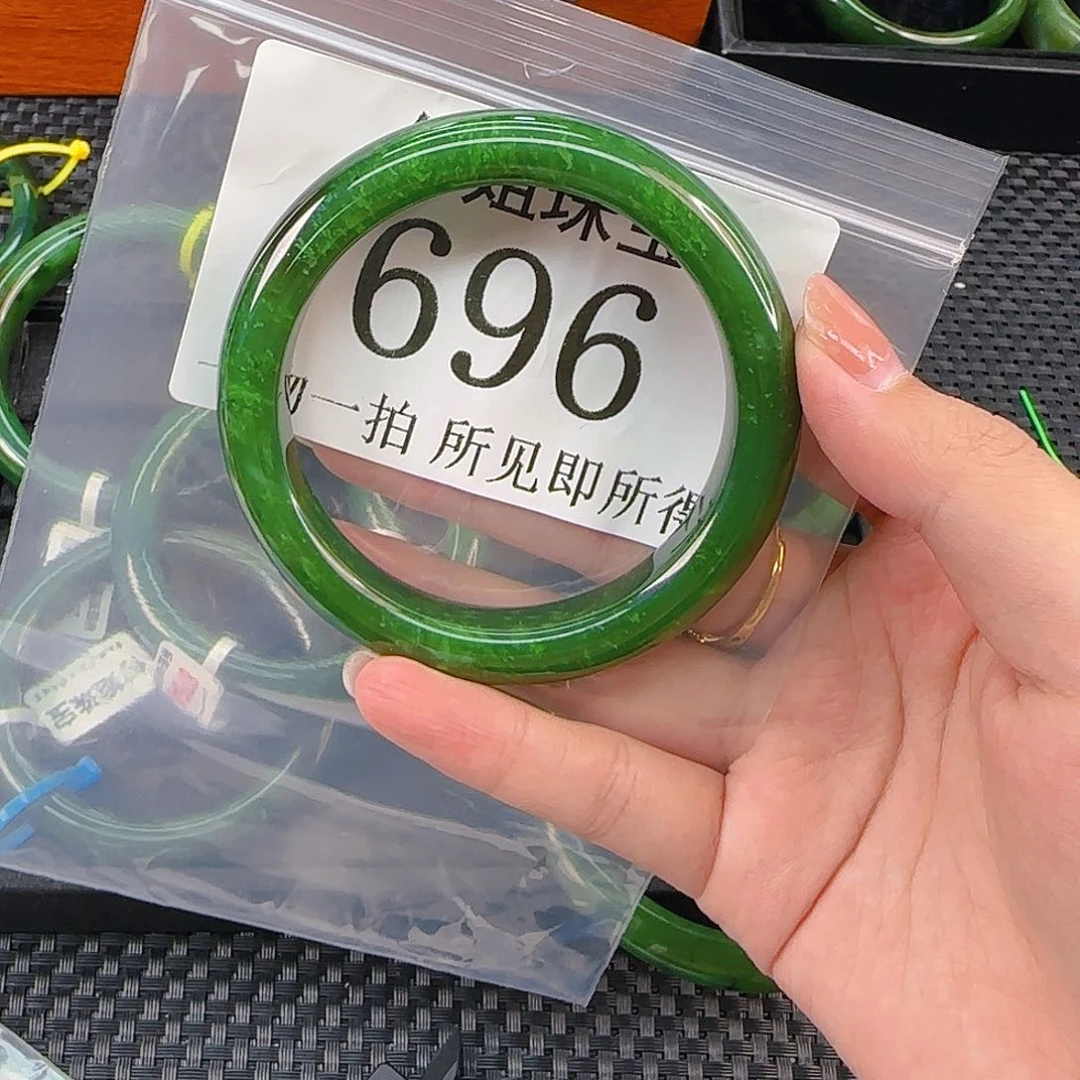 未镶嵌和田玉耳饰手镯58 59 696