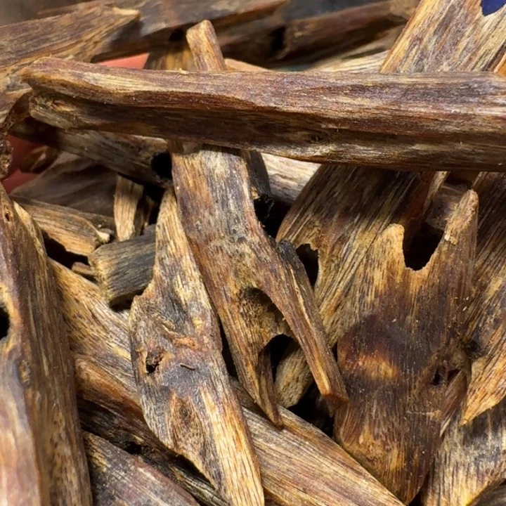 安***仔沉香沉香碎屑棋楠糖结高端树心油块料202克