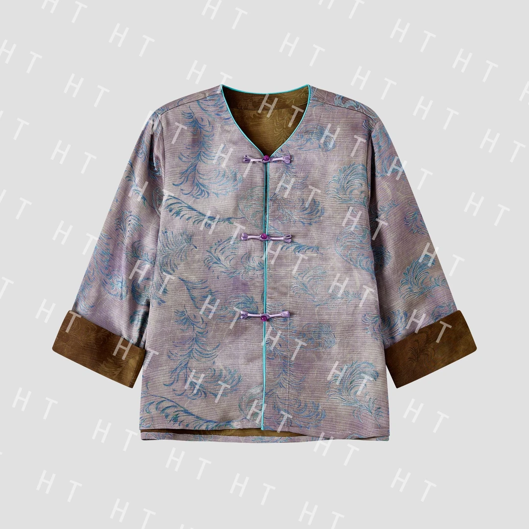 SY021-《凤羽》国风新中式气质显瘦女装上衣外套