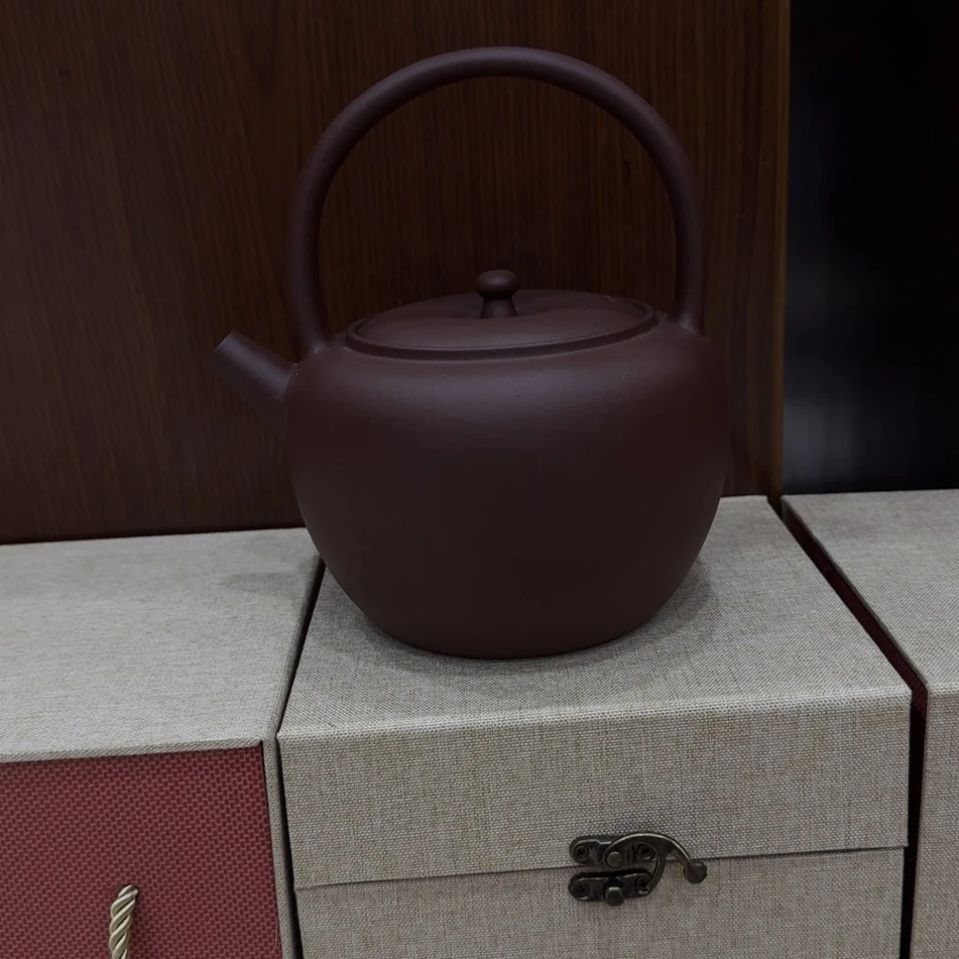 紫砂茶壶疾**草宜兴紫砂 原矿正品