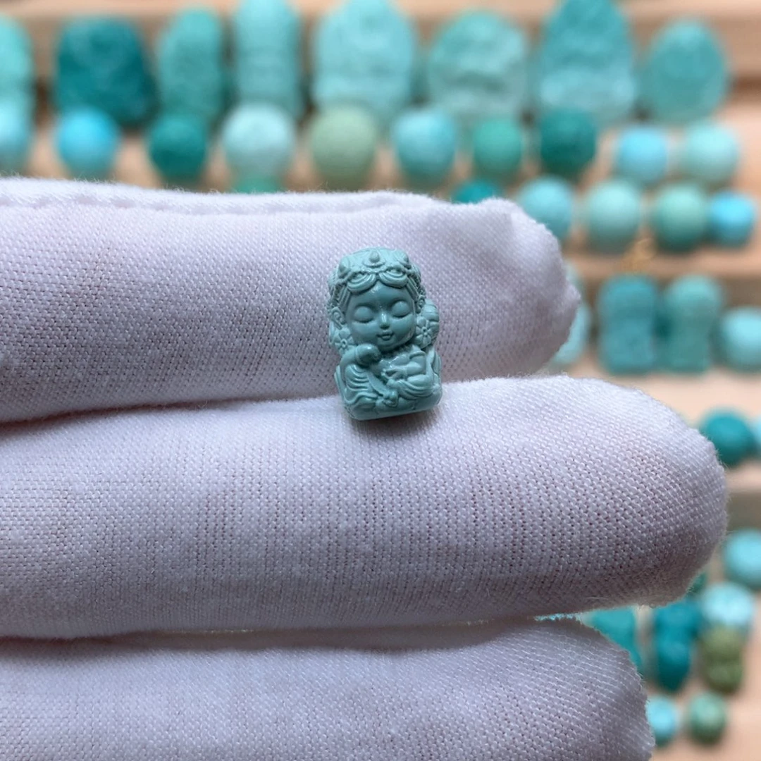 绿松石珠宝奇石未镶嵌