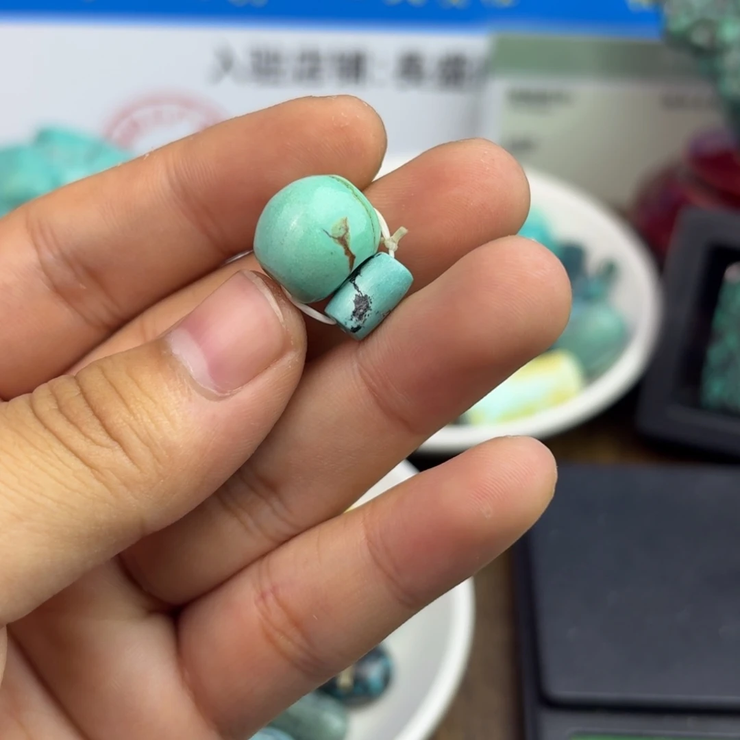 南红玛瑙未镶嵌绿松石