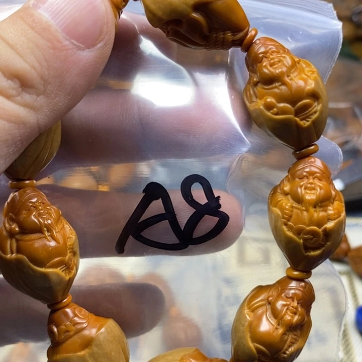 橄榄核手串/手链橄榄核雕工艺手串