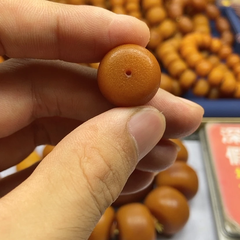 【闪购商品】裸石琥珀未镶嵌橘皮墩子