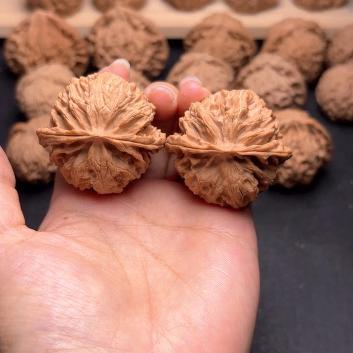 文玩核桃把件42苹果