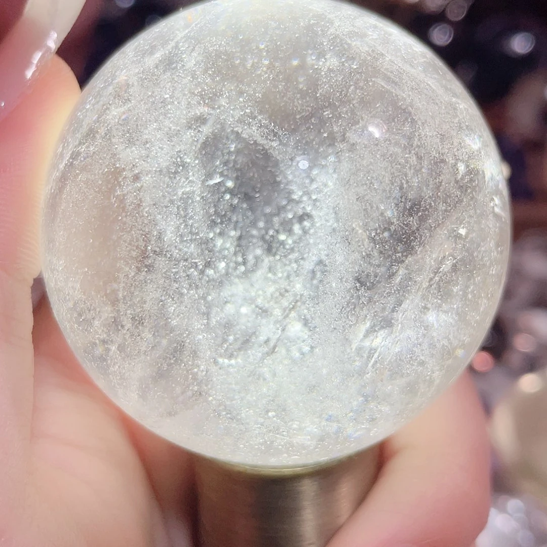 白水晶球未镶嵌水晶