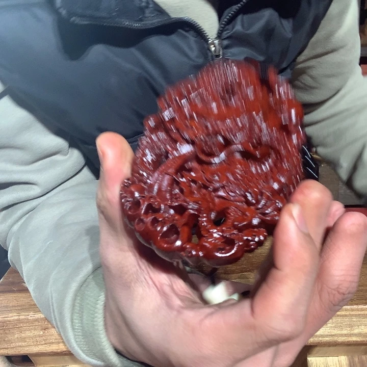 非洲紫檀（红花梨）龙牌