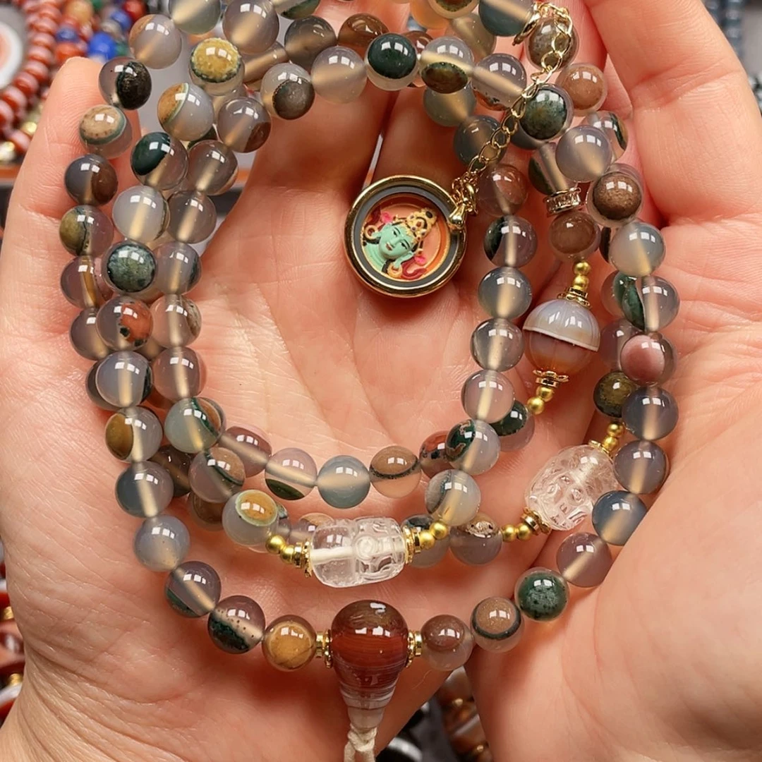 【闪购商品】合金玛瑙/玉髓珠宝半成品