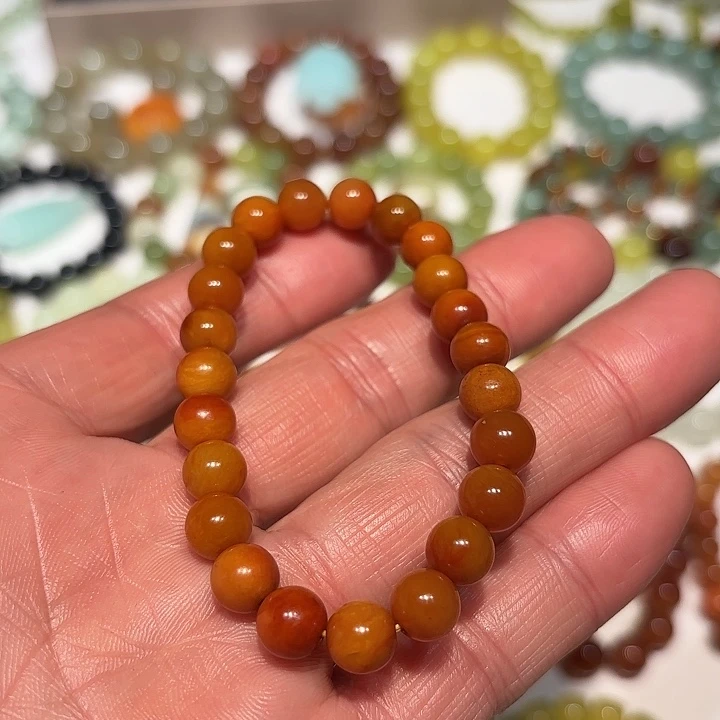 蛇纹石玉未镶嵌手串