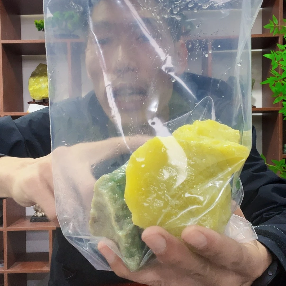 蛇纹石玉合金珠宝半成品