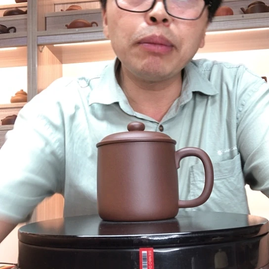 茶杯紫泥老板杯容量350