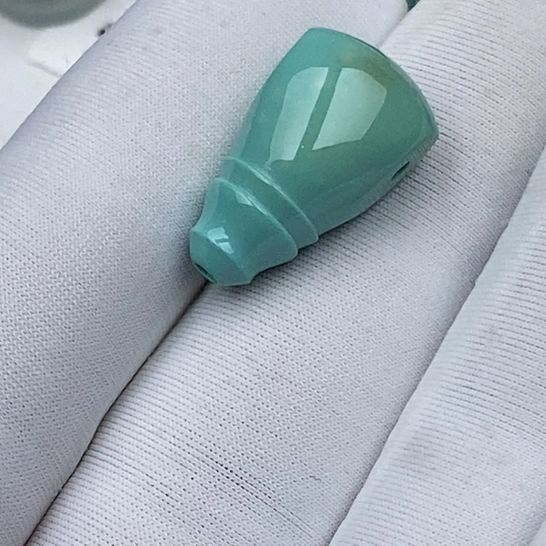 绿松石未镶嵌三通