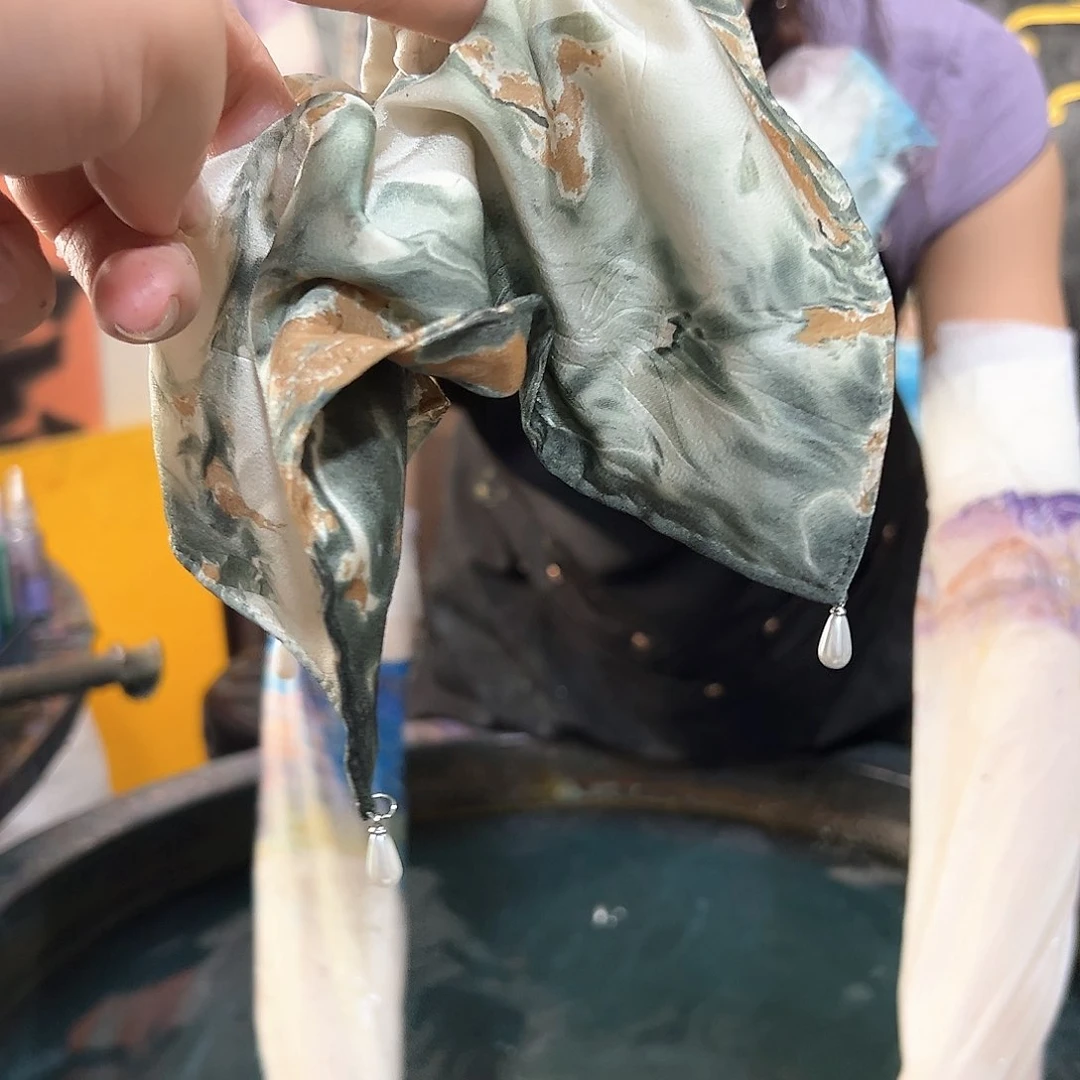 虞*清750珍珠发圈手作