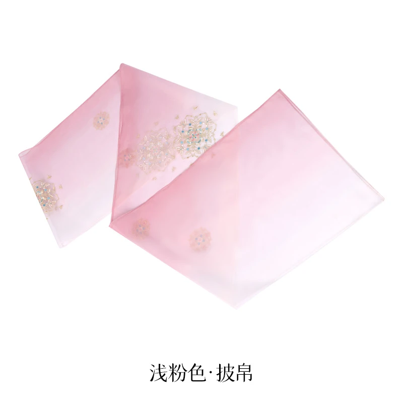 重回汉唐 流云细蕊 琼华仙羽披帛合集 原创汉服披帛百搭