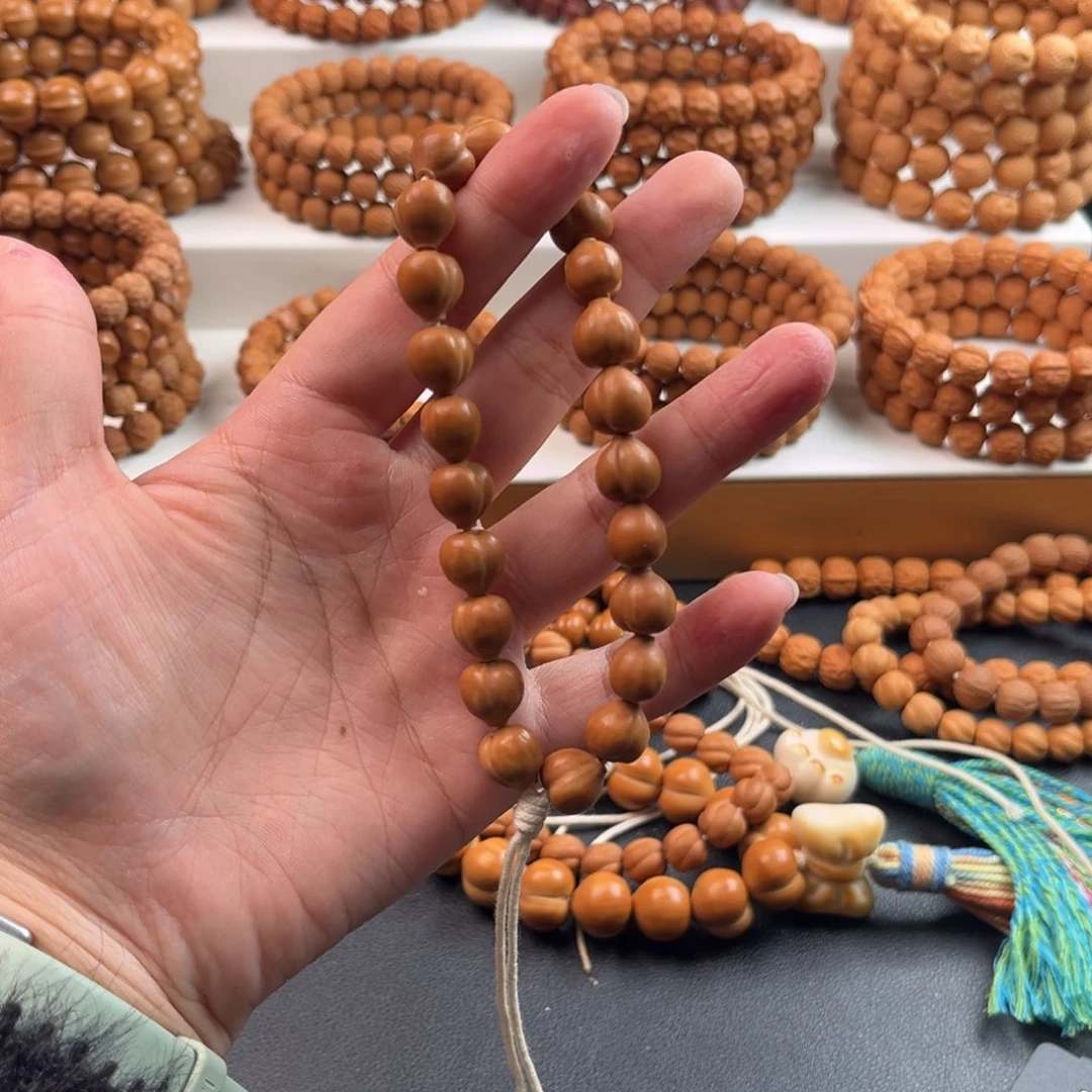 猴头核桃手串全品无暇10尺寸手持屁桃