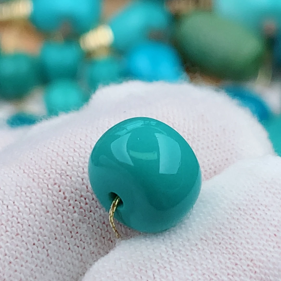 未镶嵌绿松石颈饰10mm