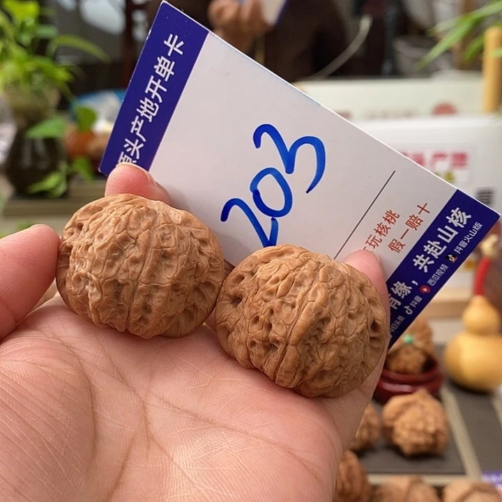 把件文玩核桃38全品血麒麟203号