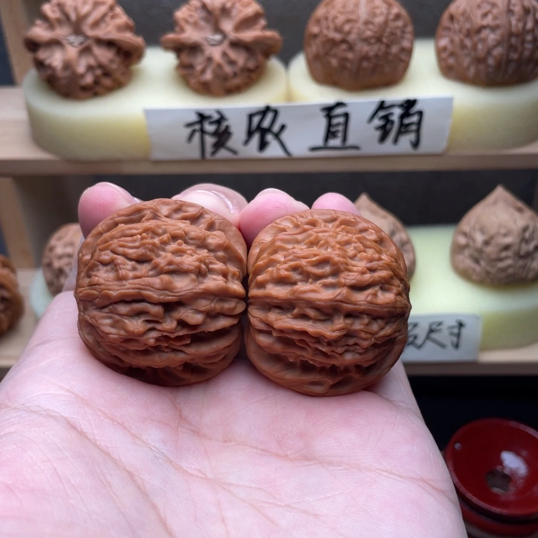 文玩核桃吊坠全品山地正磨39➕头货