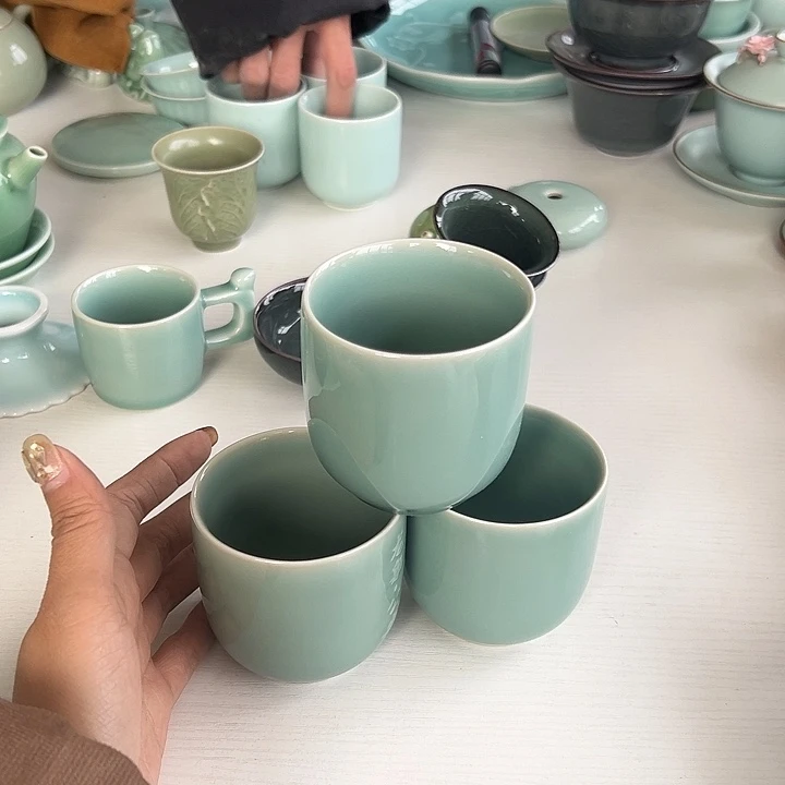 小米茶器龙泉青瓷