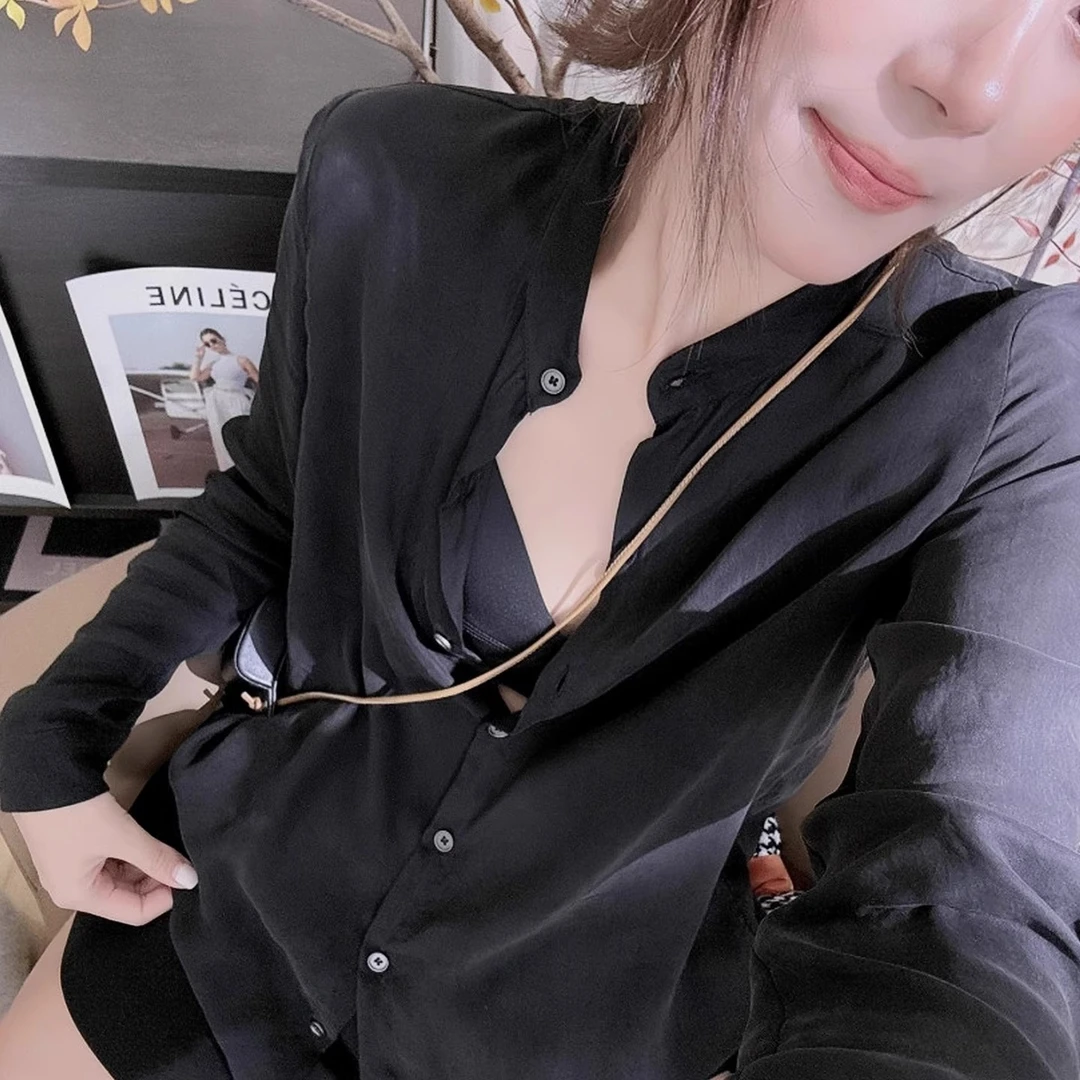 芊芊芙冰凉感防晒衬衫外套薄款轻奢高级感2025新款夏季超火雪纺衫