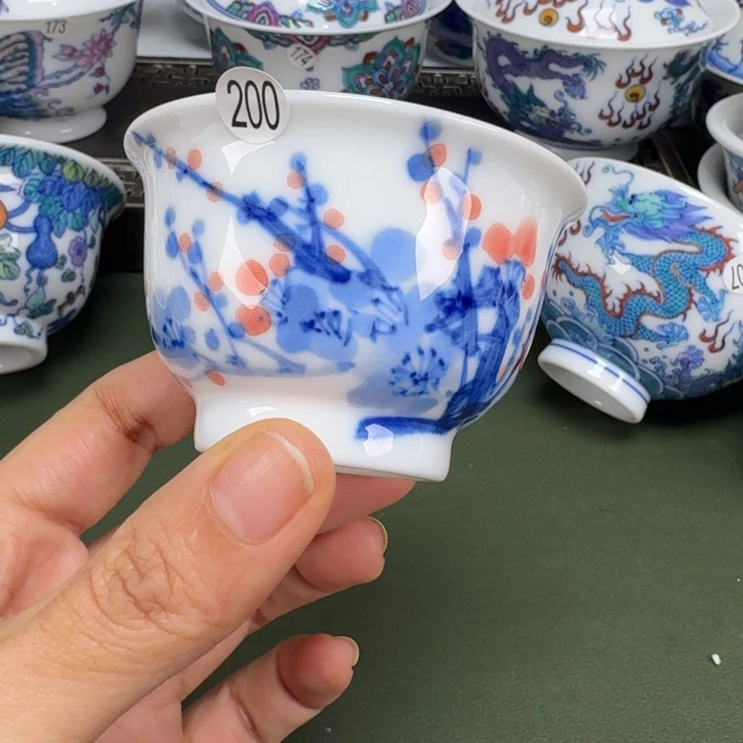 沙沙手工手绘茶具200