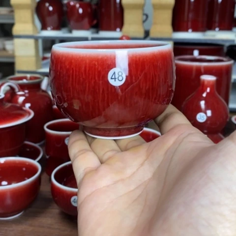 【闪购商品】景德镇名陶坊原矿郎红