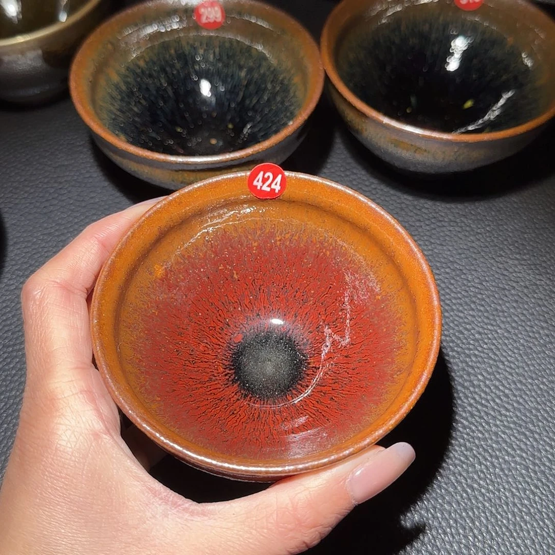 茶盏蒹*葭龙窑柴烧建盏424