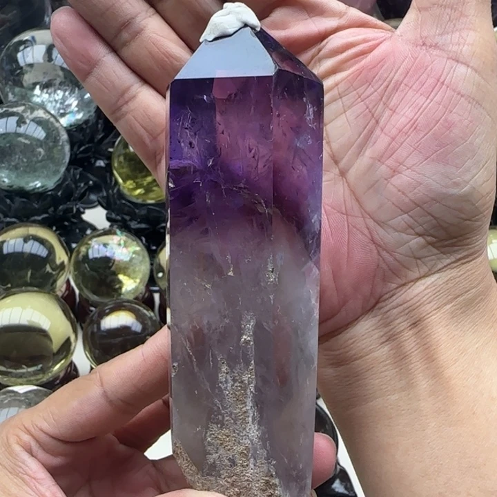 水晶未镶嵌摆件c762