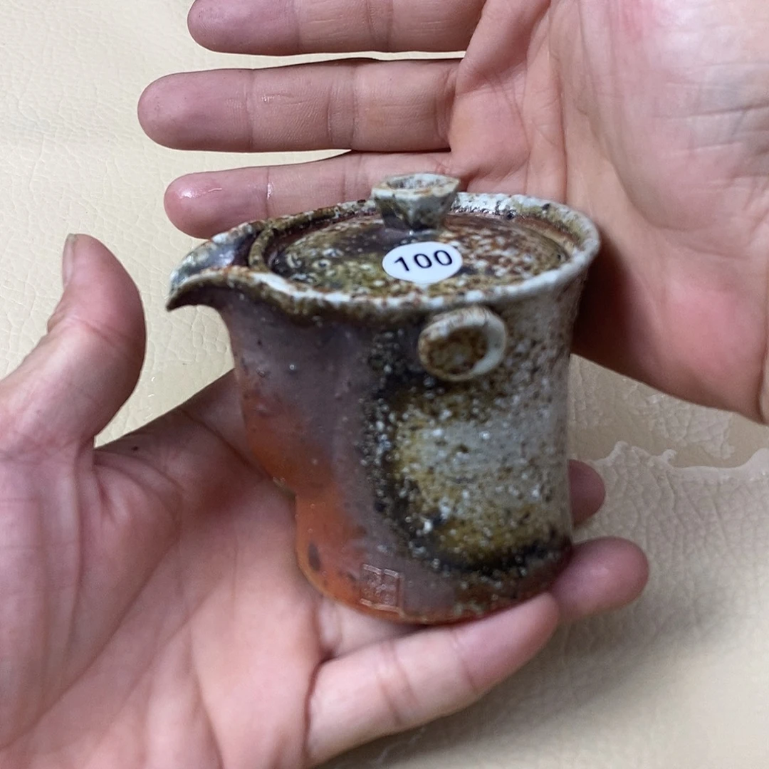 手工粗天、柴烧茶器